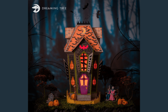 Build a Haunted Luminary with Grisly Place SVG