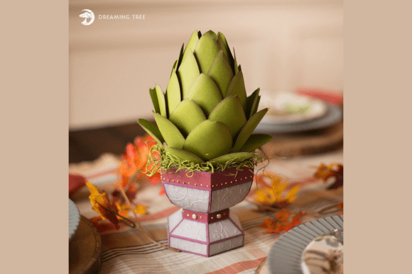 Crafting Botanical Elegance: A Deep Dive into the Artichoke Planter SVG