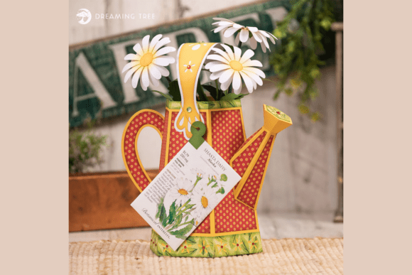 Crafting Charm: A Practical Guide to the Watering Pail SVG Paper Project