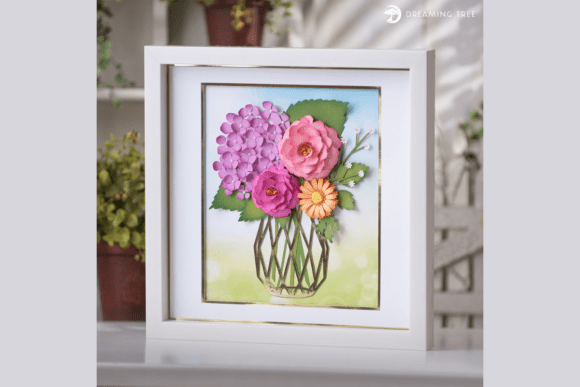 Crafting Depth and Detail with the Flower Bouquet Paper Sculpture SVG