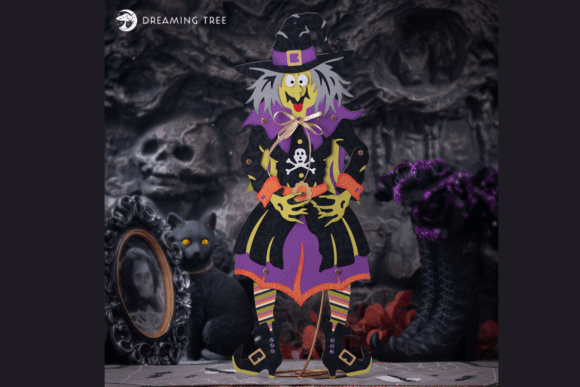 Crafting Enchantment: A Guide to the Jolly Jointed Witch SVG