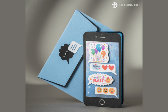 Crafting Modern Greetings with the Smartphone Card SVG
