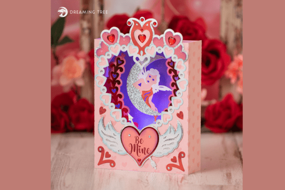 Crafting Romance with Be Mine Paperscape SVG