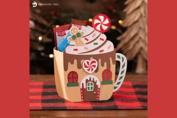 Crafting Warmth: The Art and Utility of the Cocoa Cup Treat Box SVG
