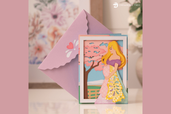 Evaluating the Chloe Greeting Card SVG for Layered Paper Crafting