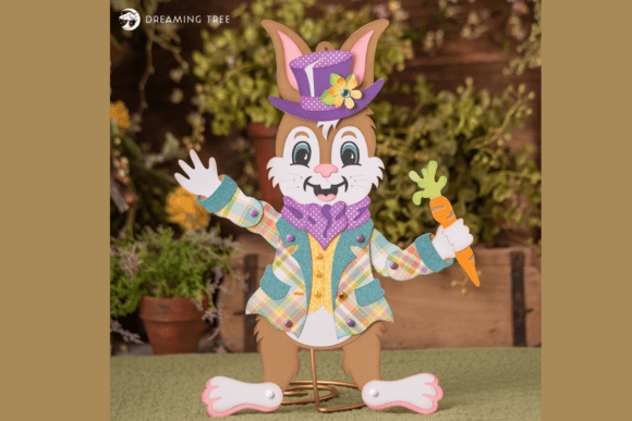 Jointed Mr. Easter Bunny SVG: A Guide to Articulated Paper Crafts