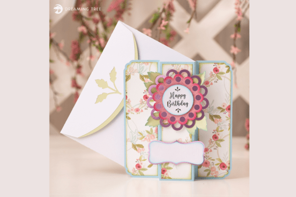 Send Birthday Wishes in Full Bloom with a Floral Birthday Card SVG