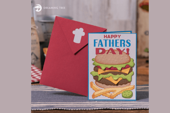 Serve Up Smiles: The Ultimate Guide to Crafting a 3D Cheeseburger Father’s Day Card SVG