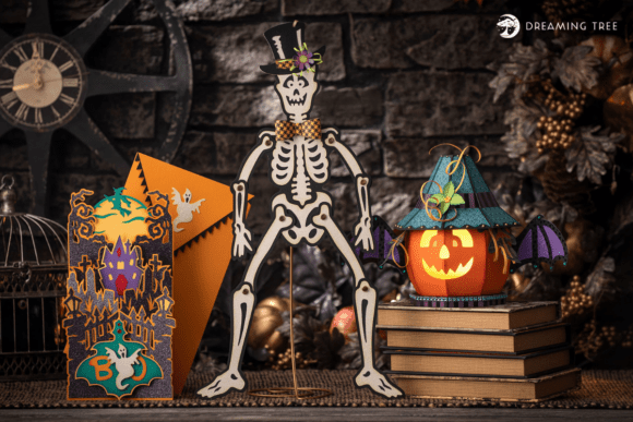 Spooky Time SVG Bundle: Elevate Your Halloween Crafting with Layered Designs