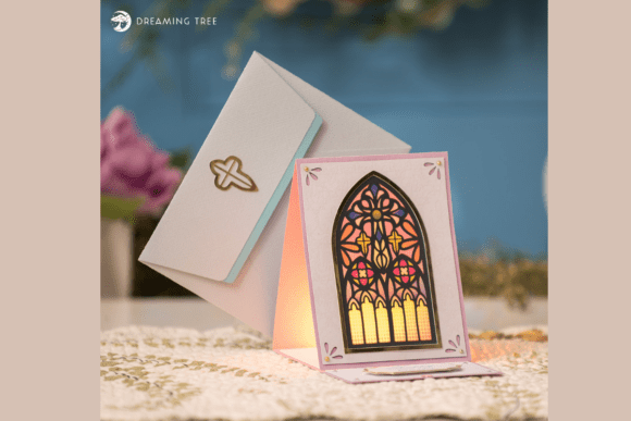 Stained Glass Easter Card SVG Design Guide