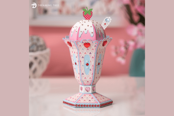 Sweet Sundae Treat Box SVG: A Creative Guide to 3D Paper Crafting