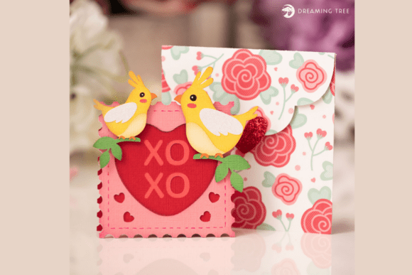 Sweet Tweet Valentine Card: A Layered SVG Guide