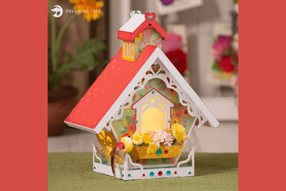 Twitter House SVG: A Practical Guide to Crafting Whimsical 3D Birdhouse Treat Boxes